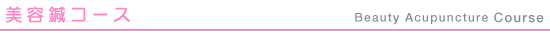 美容鍼コース